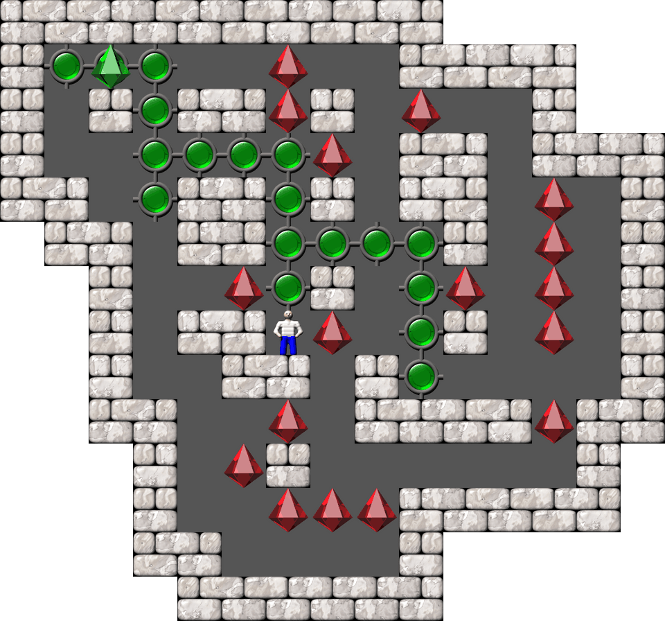 Sokoban Kevin B. Reilly Arranged level 46